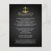 Wettelijke bekendmakingskaarten aankondigingskaart (Voorkant)