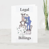 Wettelijke Billings groetenkaart Kaart (Voorkant)