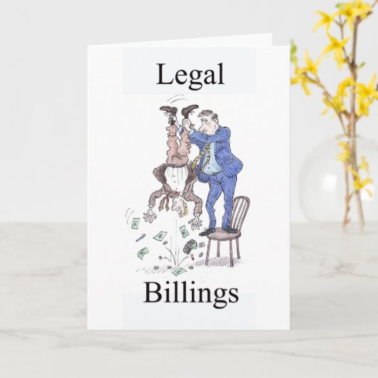 Wettelijke Billings groetenkaart Kaart (Gele Bloem)