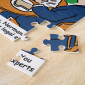 Wettelijke controle Cartoon schoolnegativiteit afs Legpuzzel (Zijkant)