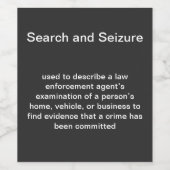 Wettelijke definities wijn etiket (Enkel label)