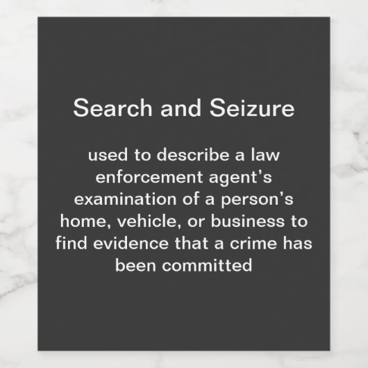 Wettelijke definities wijn etiket (Enkel label)