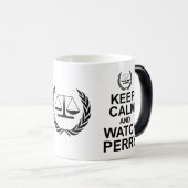 Wettelijke Humor voor kalm- en horlogebaar Magische Mok (Voorkant rechts)