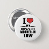 Wettelijke moeder ronde button 5,7 cm (Voorkant /achterkant)