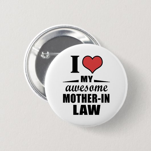 Wettelijke moeder ronde button 5,7 cm (Voorkant /achterkant)