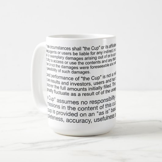 Wettelijke Mok (Voorkant links)