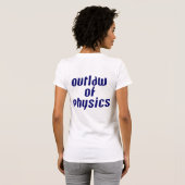 Wettelijke natuurkunde t-shirt (Achterkant volledig)