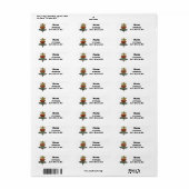 **WETTELIJKE ROUTE 66** ETIKET (Full Sheet)