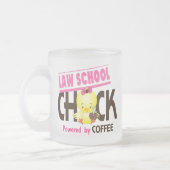 Wettelijke school Chick 4 Matglas Koffiemok (Links)