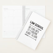 Wettelijke school Student Lawyer Funny Planner (Display)