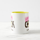 Wettelijke schoolkeuze 3 tweekleurige koffiemok (Center)