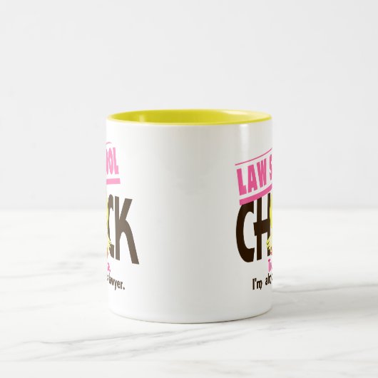 Wettelijke schoolkeuze 3 tweekleurige koffiemok (Center)