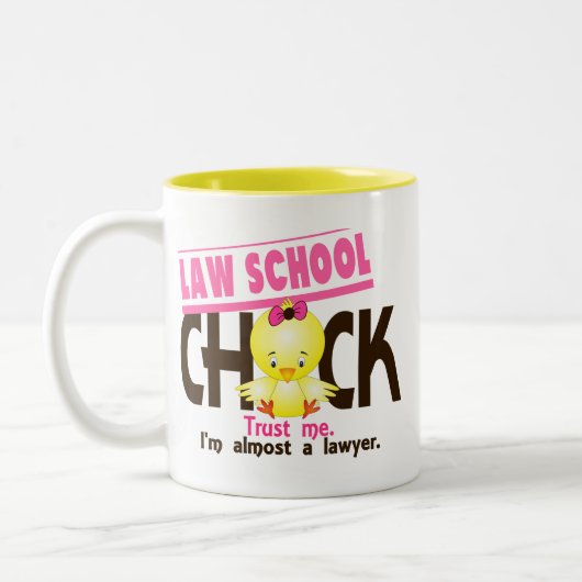 Wettelijke schoolkeuze 3 tweekleurige koffiemok (Links)