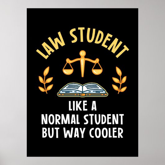 Wettelijke studenten zijn koeler poster (Voorkant)