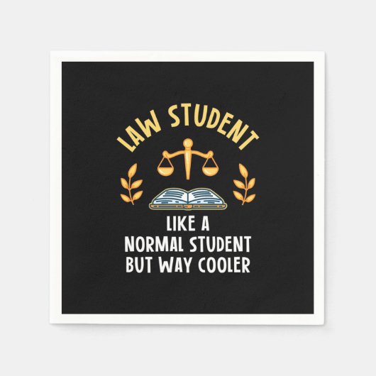 Wettelijke studenten zijn koeler servet (Voorkant)