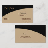 Wettelijke Visitekaartje (Voorkant / Achterkant)