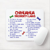 Wetten 2 van het Bezit CHIHUAHUA Muismat (Met muis)