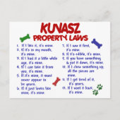 Wetten 2 van het Bezit KUVASZ Briefkaart (Voorkant)