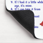 Wetten 2 van het Bezit VIZSLA Muismat (Hoek)