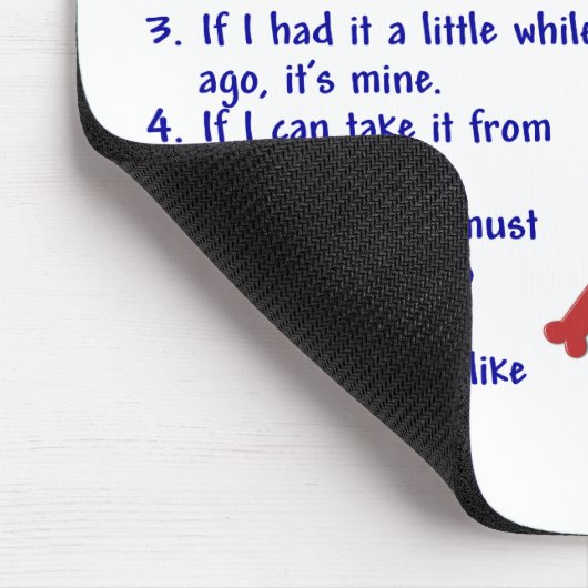 Wetten 2 van het Bezit VIZSLA Muismat (Hoek)