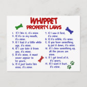 Wetten 2 van het Bezit WHIPPET Briefkaart (Voorkant)