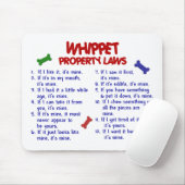 Wetten 2 van het Bezit WHIPPET Muismat (Met muis)