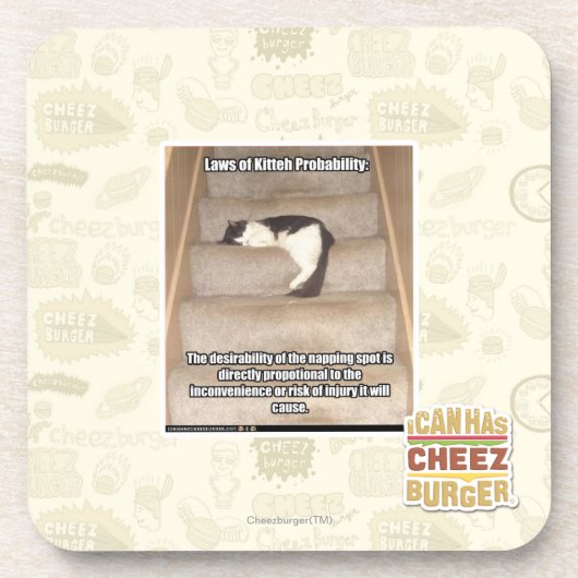 Wetten van de Keukenbetrouwbaarheid Bier Onderzetter (Voorkant)