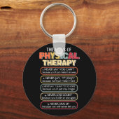 Wetten van de Motivatie doelstellingen inzake fysi Sleutelhanger (Voorkant)