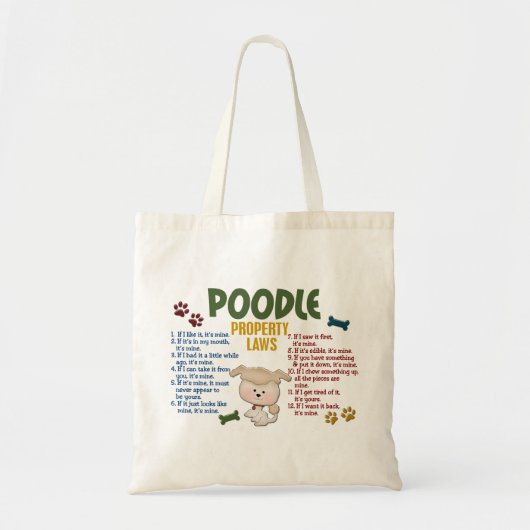 Wetten van het bezit van de pool 4 tote bag (Voorkant)