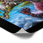 WETTEN VAN MAGISCHE EN MYSTERE POSTER (Hoek)