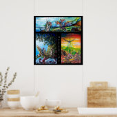 WETTEN VAN MAGISCHE EN MYSTERE POSTER (Keuken)