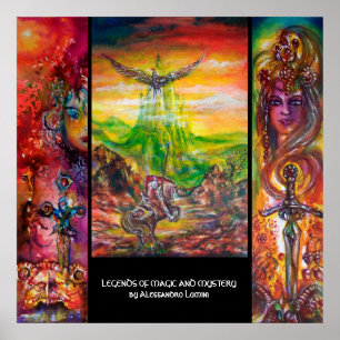 WETTEN VAN MAGISCHE EN MYSTERE POSTER