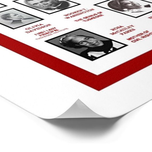 WETTEN VAN TUSKEGEE POSTER (Hoek)