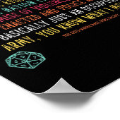 Wetten zijn bedreigingen van de dominante sociale  poster (Hoek)