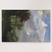 Wetterhorn, Albert Bierstadt Legpuzzel (Horizontaal)