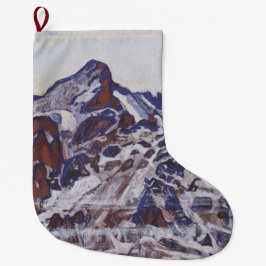 Wetterhorn-gebergte (winterlandschap) grote kerstsok