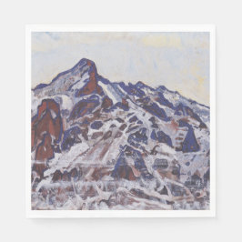 Wetterhorn-gebergte (winterlandschap) servet