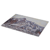 Wetterhorn-gebergte (winterlandschap) snijplank (Hoek)