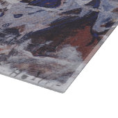 Wetterhorn-gebergte (winterlandschap) snijplank (Hoek)