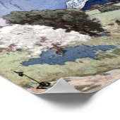 Wetterhorn, Hiroshi Yoshida, Woodcut Poster (Hoek)