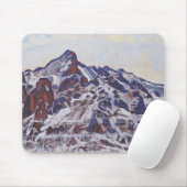 Wetterhorn Mountain (besneeuwd winterlandschap) Muismat (Met muis)