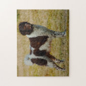 Wetterhoun Dog Jigsaws. Legpuzzel (Verticaal)
