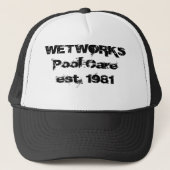 WETWORKS Pool Careest. 1981 Trucker Pet (Voorkant)