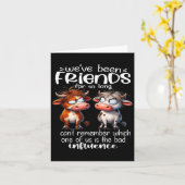 We've Been Friends For So Long Can't Remember Funn Kaart (Gele Bloem)