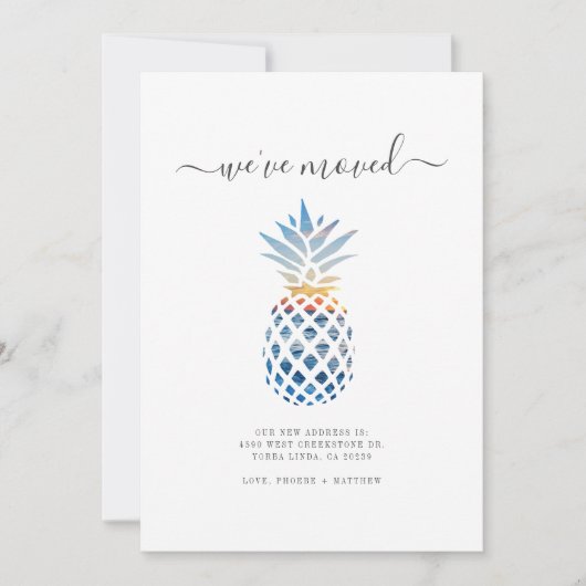 Weve Bewegde Verandering van de Ananas van het Adr Aankondiging (Voorkant)