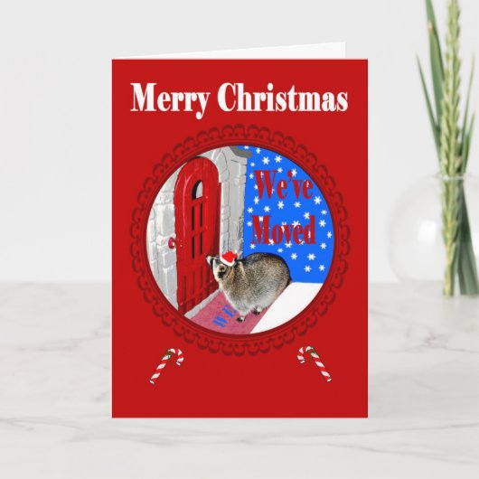 Weve bewoog Chris Feestdagen Kaart (Voorkant)