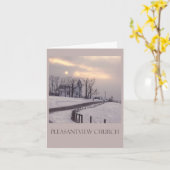 We've missed you at church kaart (Gele Bloem)