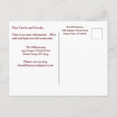 We've Moved Budget Photo Ornaments  Aankondigingskaart (Achterkant)