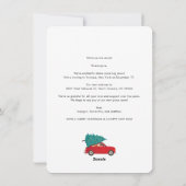 We've Moved Christmas Moving Feestdagenkaart (Achterkant)