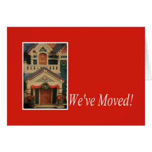 We've Moved - New Address Christmas Card